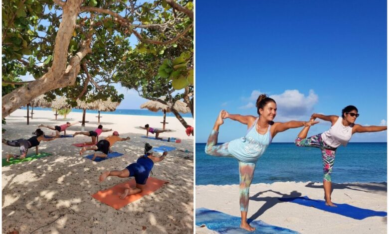 Aruba marriott desert yoga package