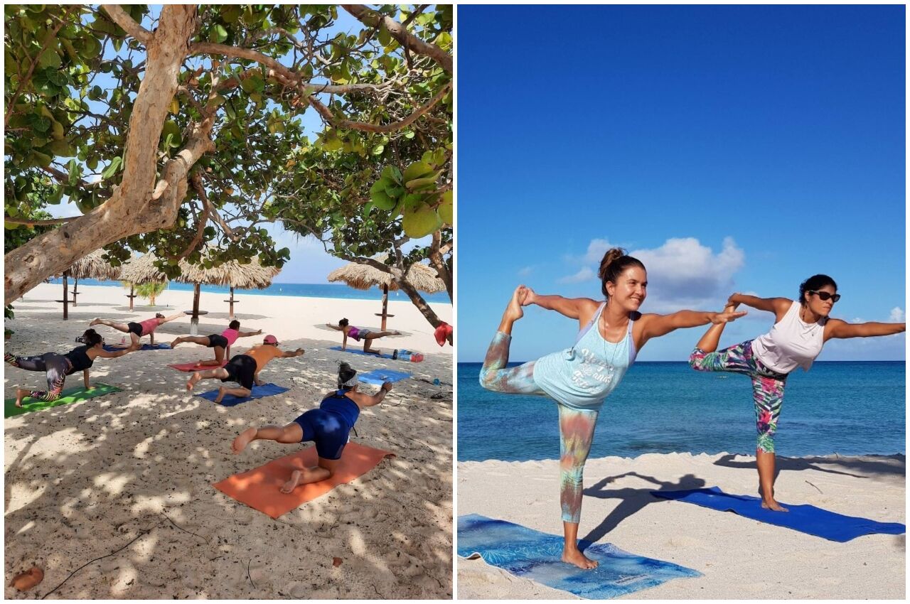 Aruba marriott desert yoga package