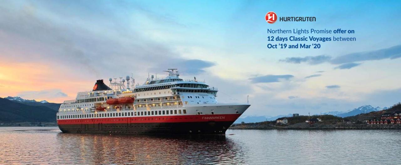 Agents can book hurtigruten online