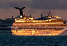 Carnival corp booking volume nearly doubled q2