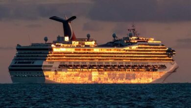 Carnival corp booking volume nearly doubled q2