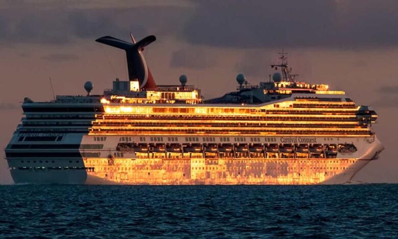 Carnival corp booking volume nearly doubled q2