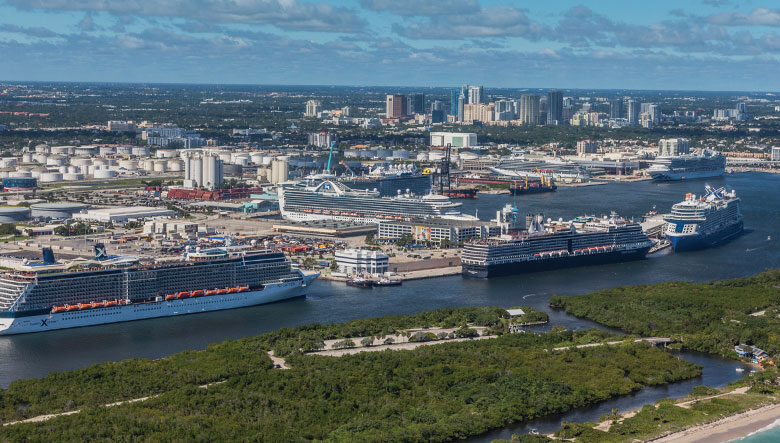 Allure of the seas helps port everglades boost traffic