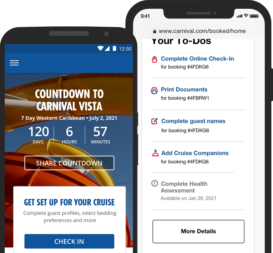 Reservations funhub shipboard