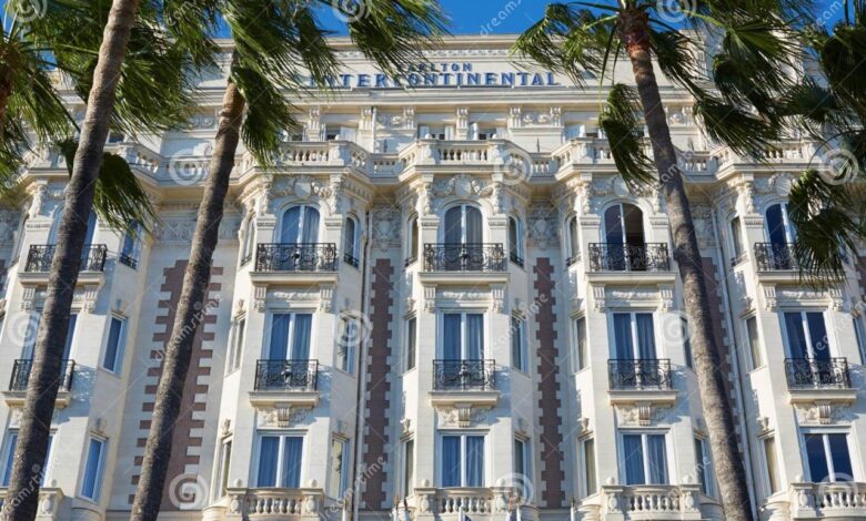 Cannes intercontinental for close for refurb