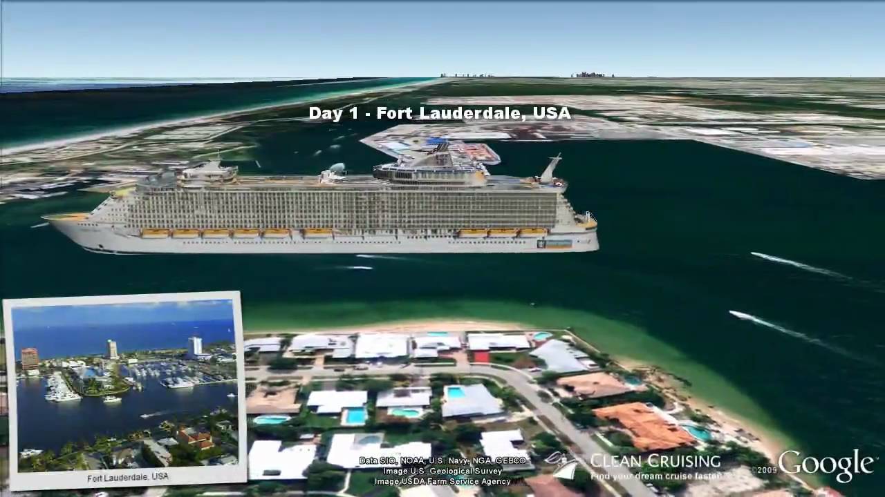 Allure of the seas arrives in fort lauderdale