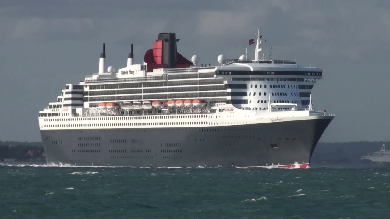 Aboard queen mary 2 getting a look at some updates