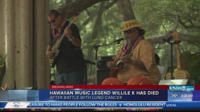 Acclaimed hawaiian musician willie k dies