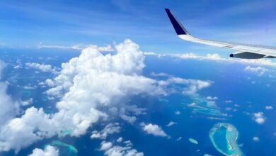 A commute with a view aboard island air s flights