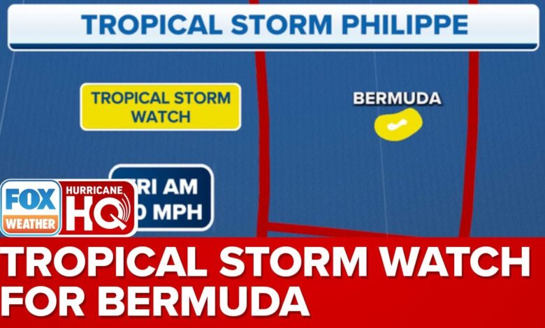 Bermuda braces for tropical storm