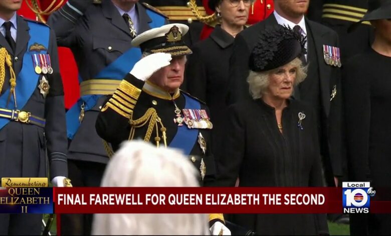 A fond farewell as queen elizabeth 2 nears the end of its reign