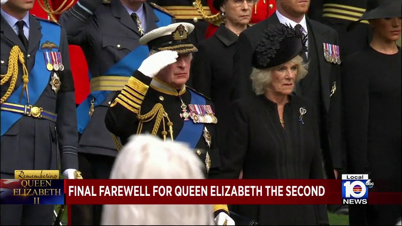 A fond farewell as queen elizabeth 2 nears the end of its reign