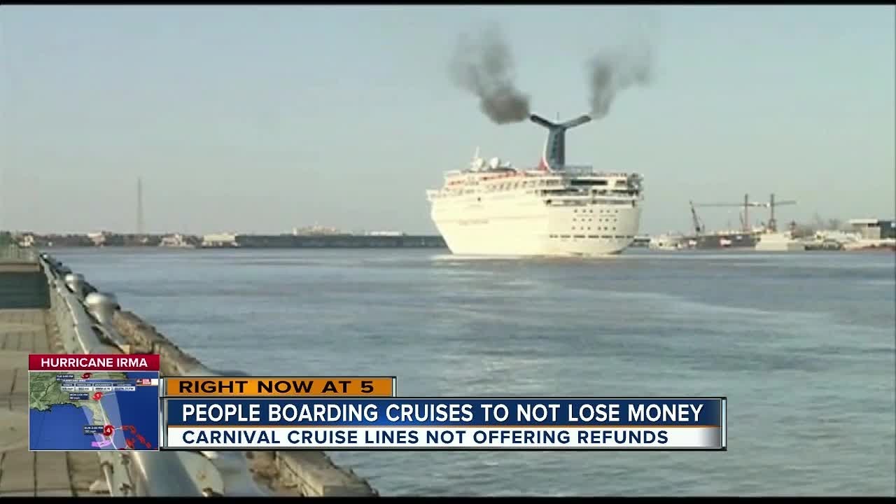 Carnival cancels another cruise due to hurricane