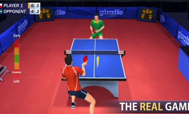 A game of pingpong