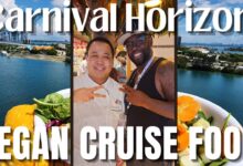 Carnival cruise line vegan menu fleetwide