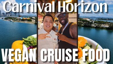 Carnival cruise line vegan menu fleetwide