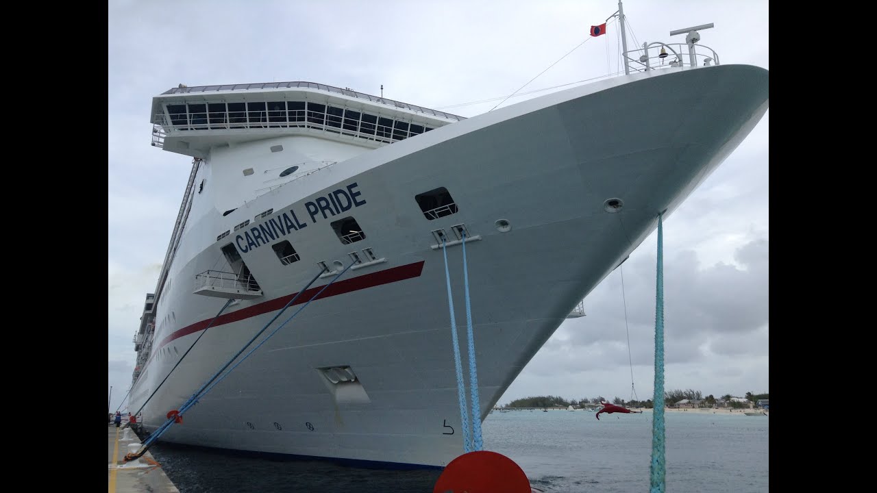 Carnival pride will be back in baltimore after tampa stint