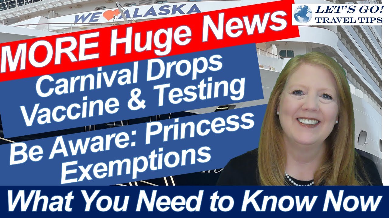 Carnival princess drop vaccination requirement