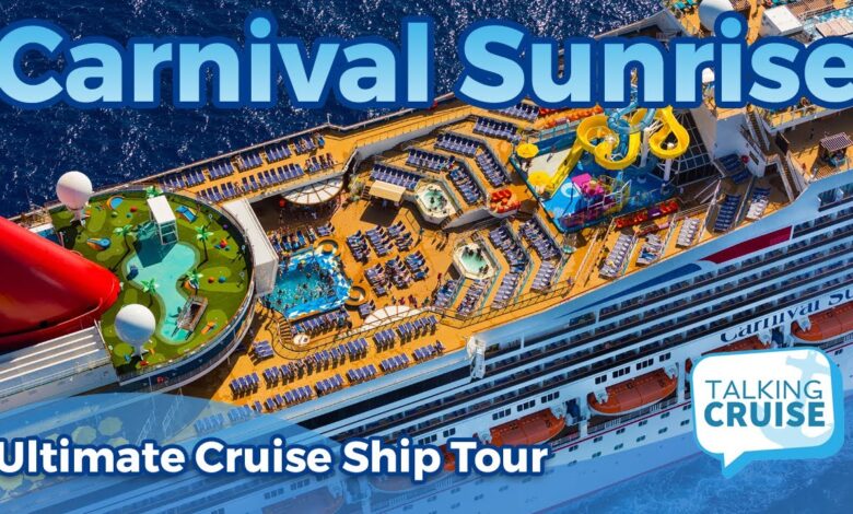 Carnival sunrise arrives in fort lauderdale