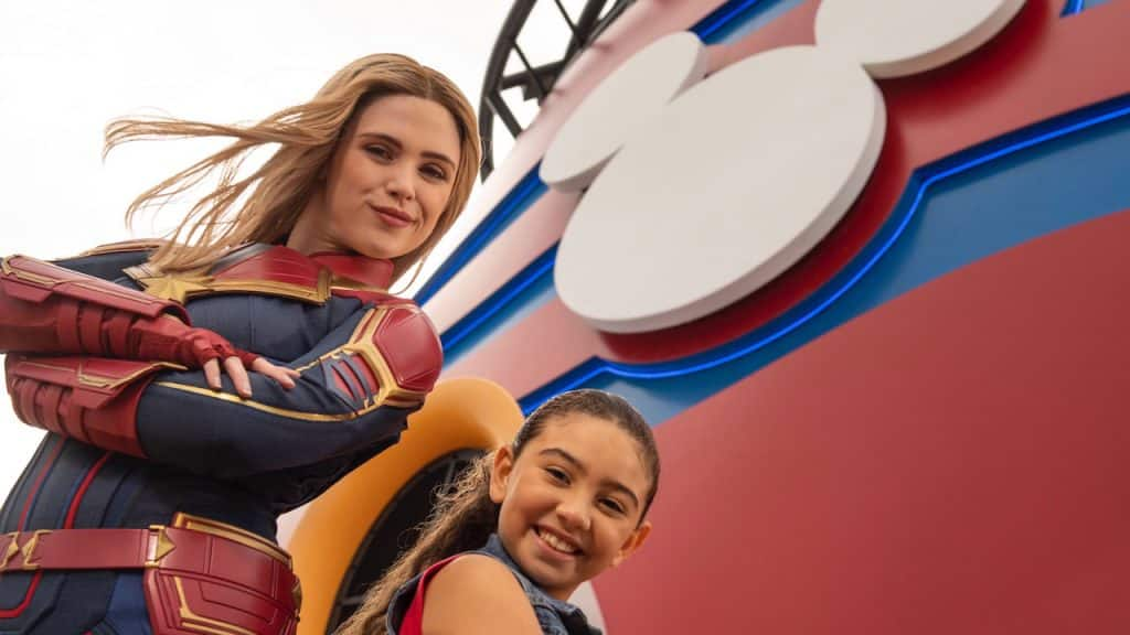 Captain marvel to sail with disney