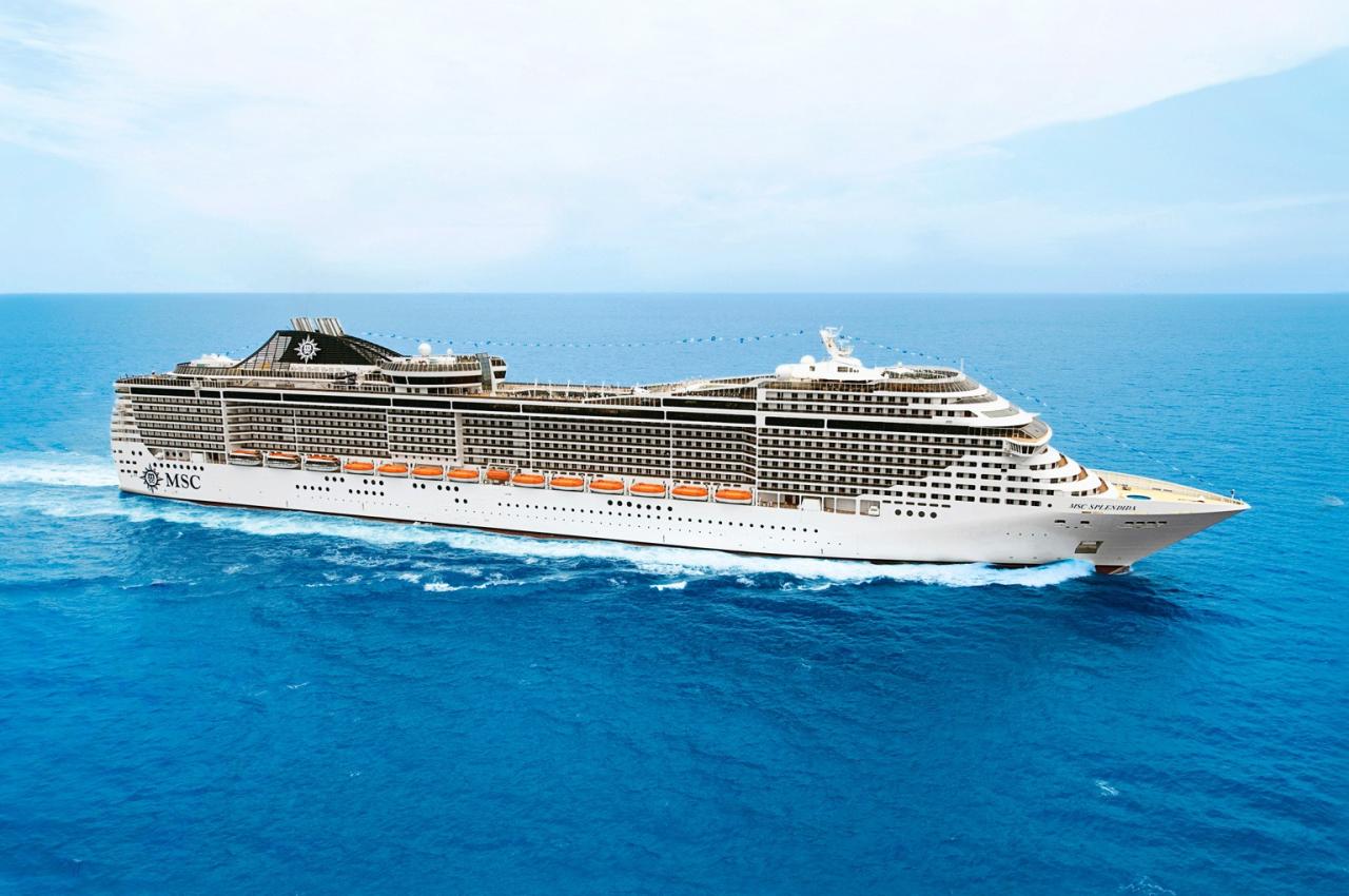 Aker begins construction of msc splendida