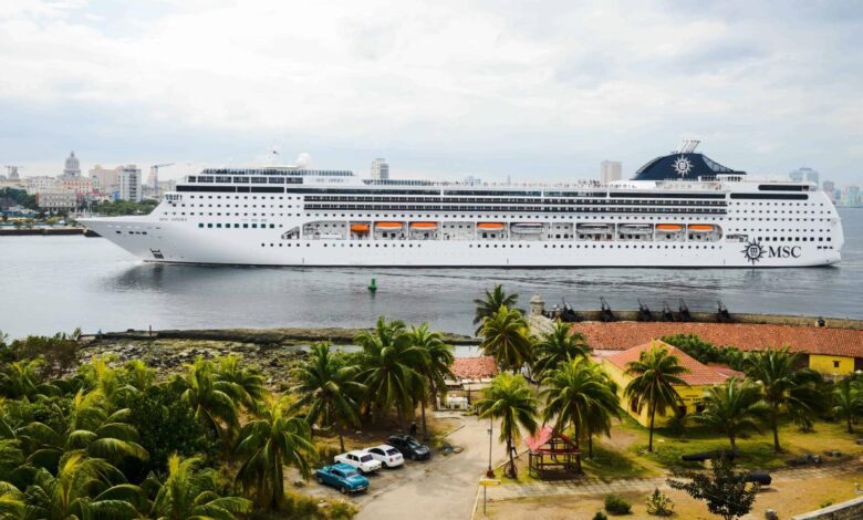 Msc cruises itineraries ban