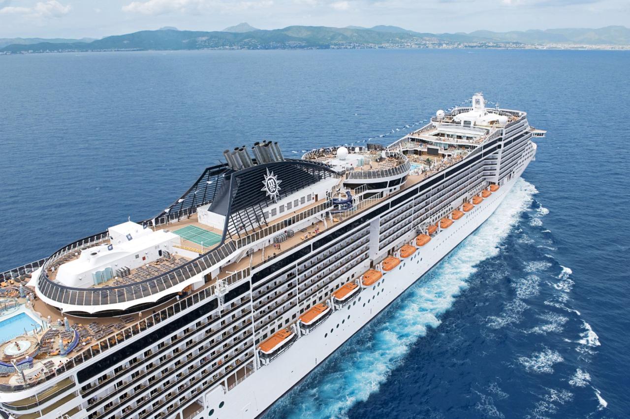 Msc splendida cruises ship cruise