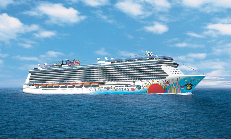 Breakaway ncl norwegian cruise departures fartyget som christened