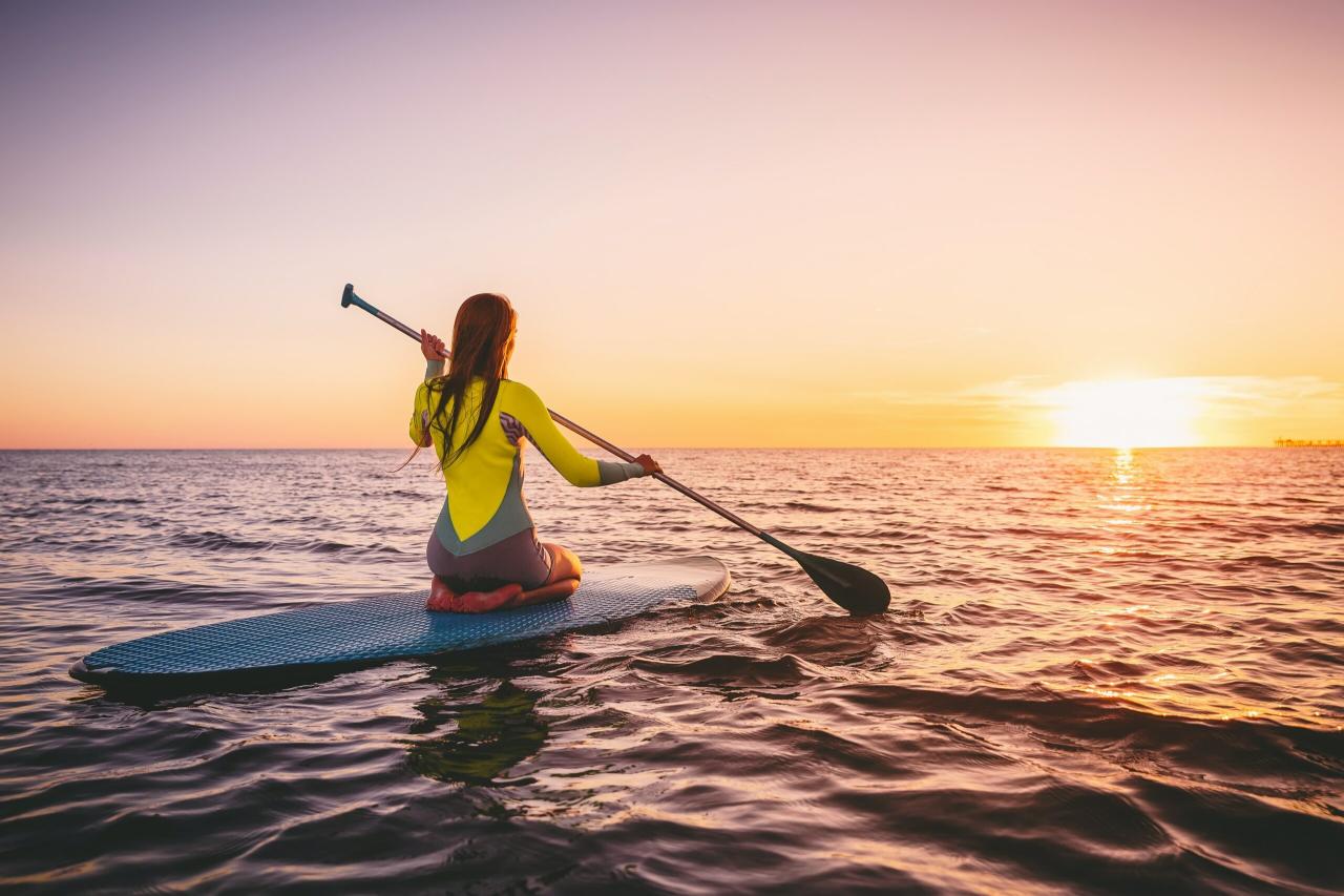 Businesses getting on board with stand up paddling