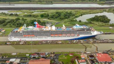 A widened panama canal will accommodate bigger cruise ships