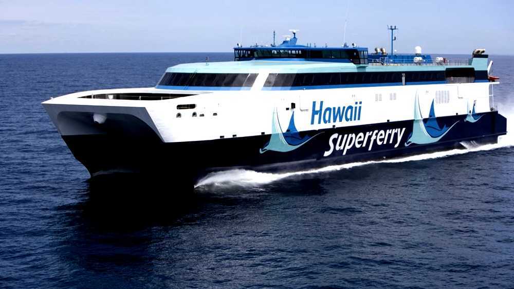 Amid protests and legal snags hawaii superferry suspends service