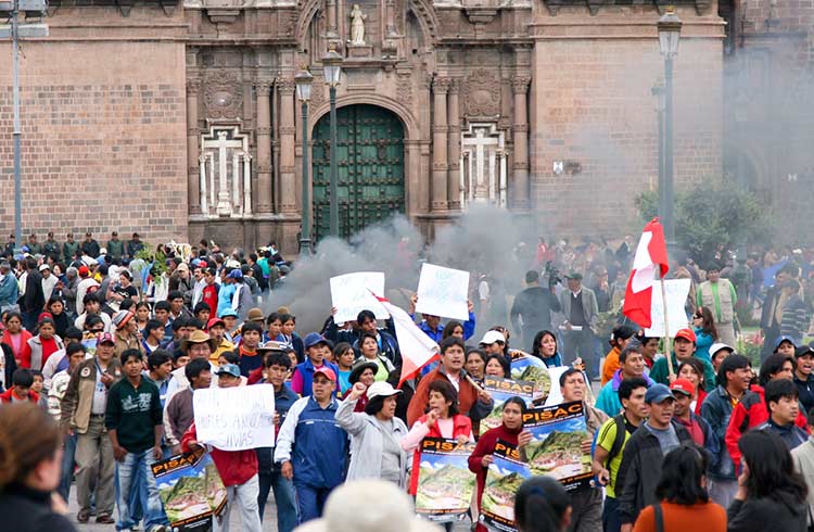 After a winter of protests a reopened peru feels safe