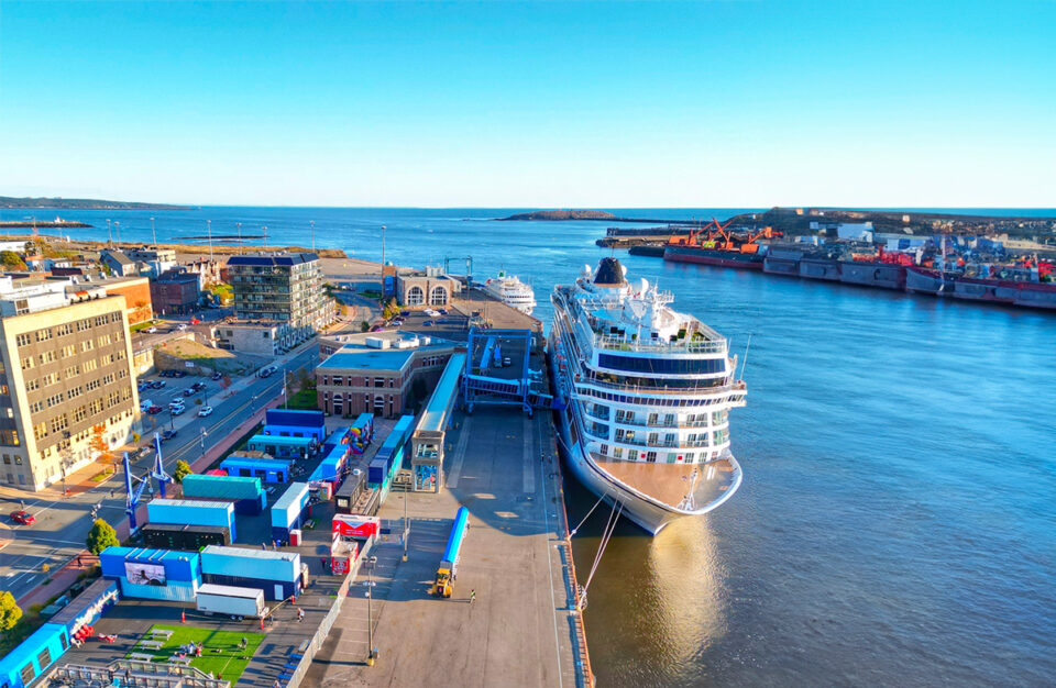 Canadian port of saint john building 2nd cruise terminal