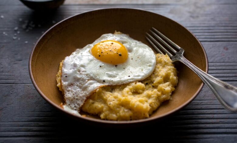 Grits cheesy broth meal toasty depth thetoastykitchen