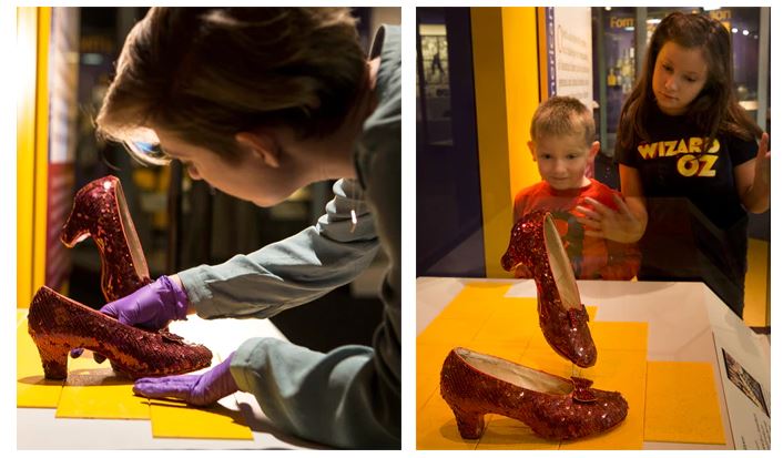 American cruise lines bring ruby slippers smithsonian