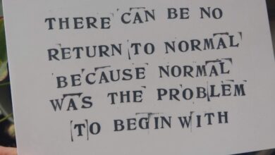 A return to normal is just a matter of time