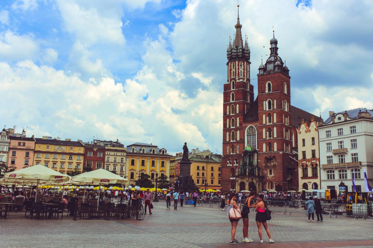 Beneath the surface in krakow poland s historical center