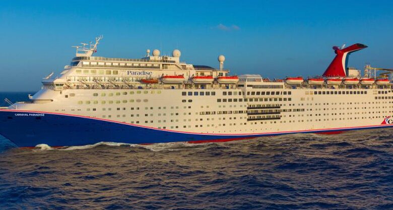 Carnival paradise to sail 10 11 day cruises