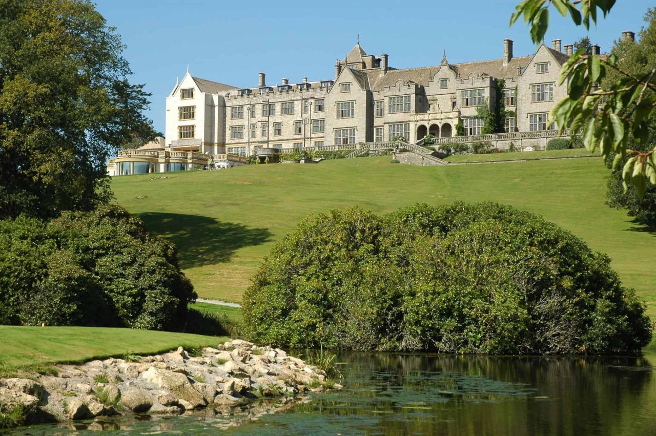 Bovey castle invites guests to come outside and play