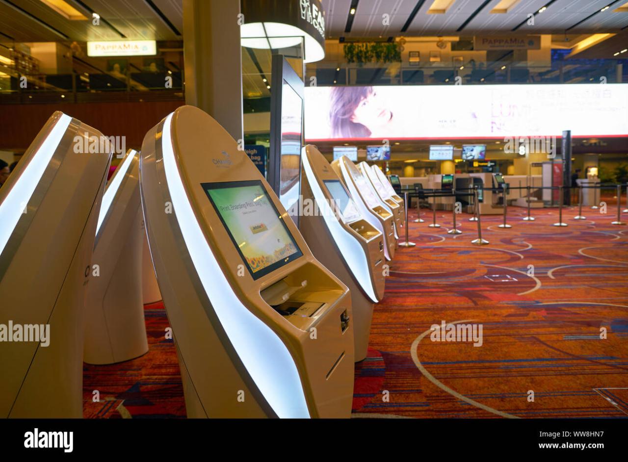 American installs check in kiosks at antigua airport