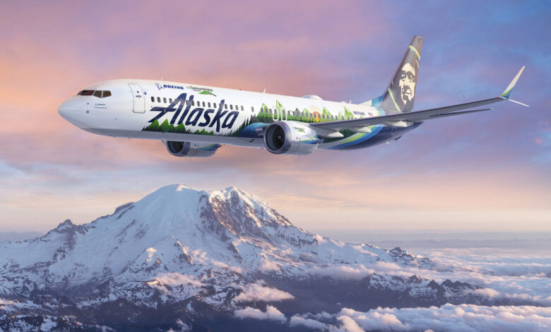 Alaska airlines debuts wash honolulu flight