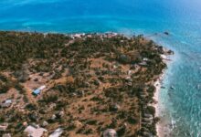 An aquatic escape via colombias mucura island