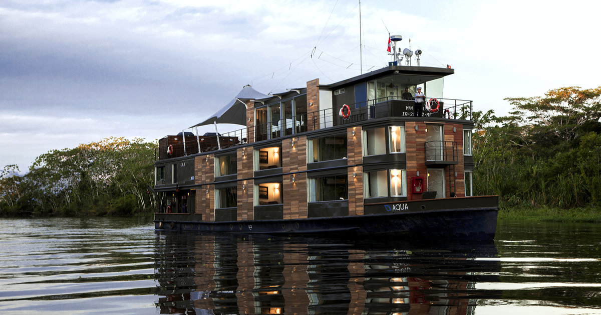 Aqua expeditions launches second amazon ship