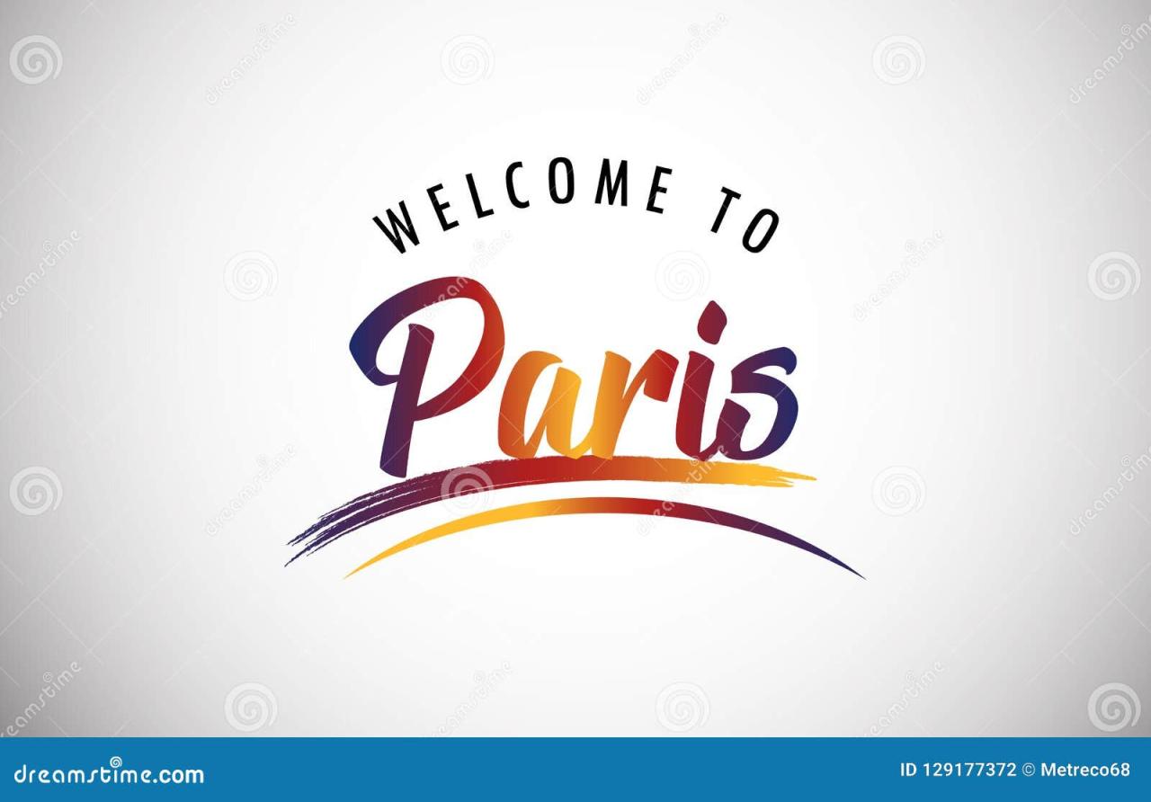 A not so warm welcome to paris