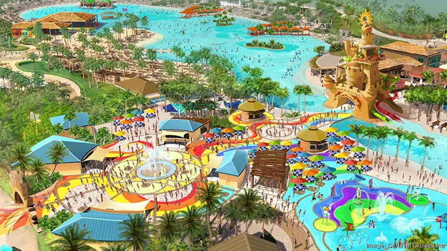 Carnival extending pier celebration key