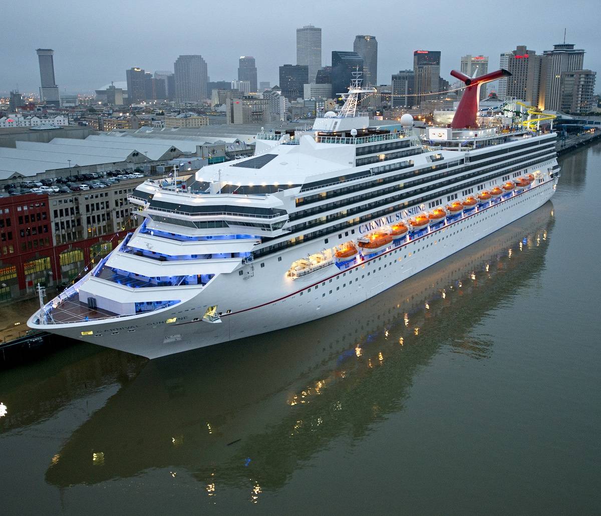 Carnival orleans cruise ship port nola triumph Carnival extends pact with new orleans