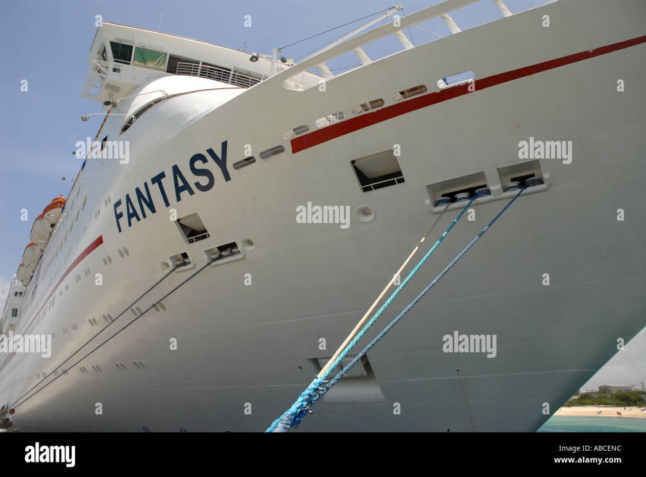 Carnival fantasy cancels sailing after barge strikes hull