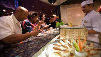 Carnival installs pop up sushi bars on four ships