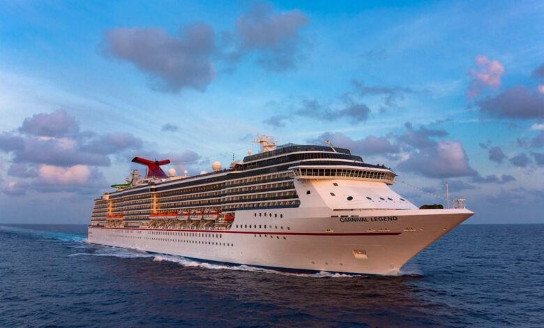 Carnival legend to sail to bermuda for two springtime voyages
