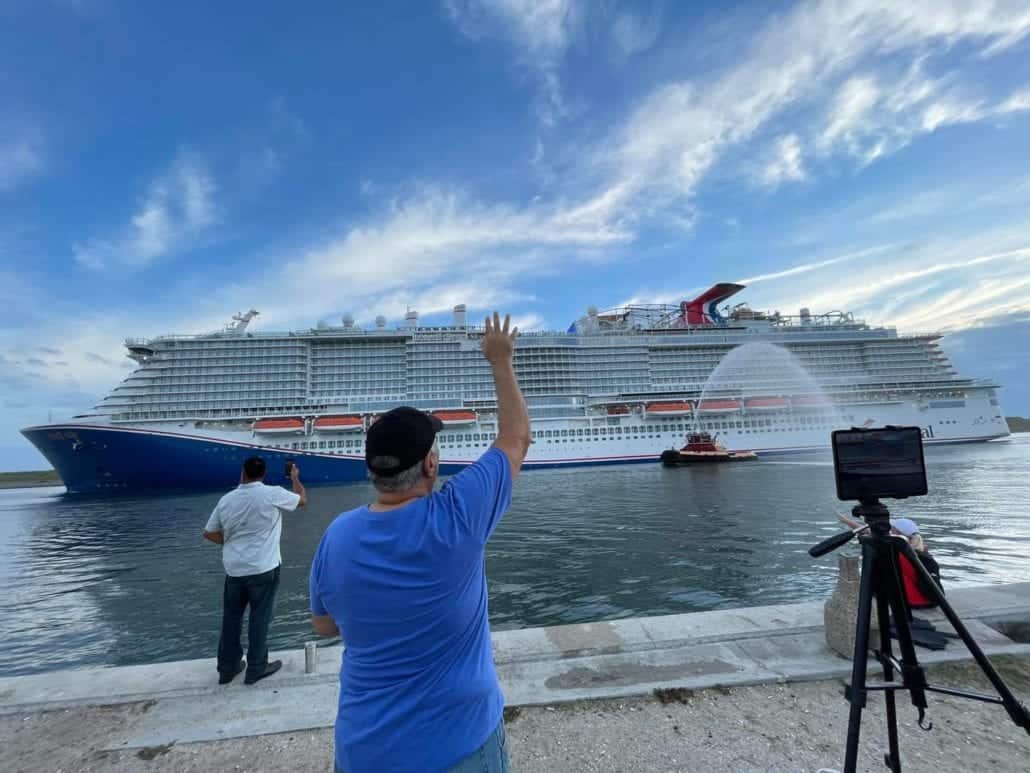 Carnival mardi gras to sail four cruises before port canaveral arrival
